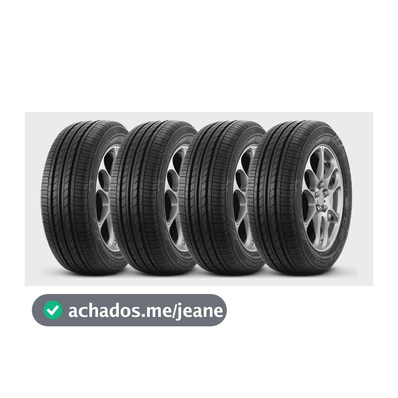 Kit 4 Pneus 195/55r15 Bridgestone Ecopia Ep150 85h Aro 15