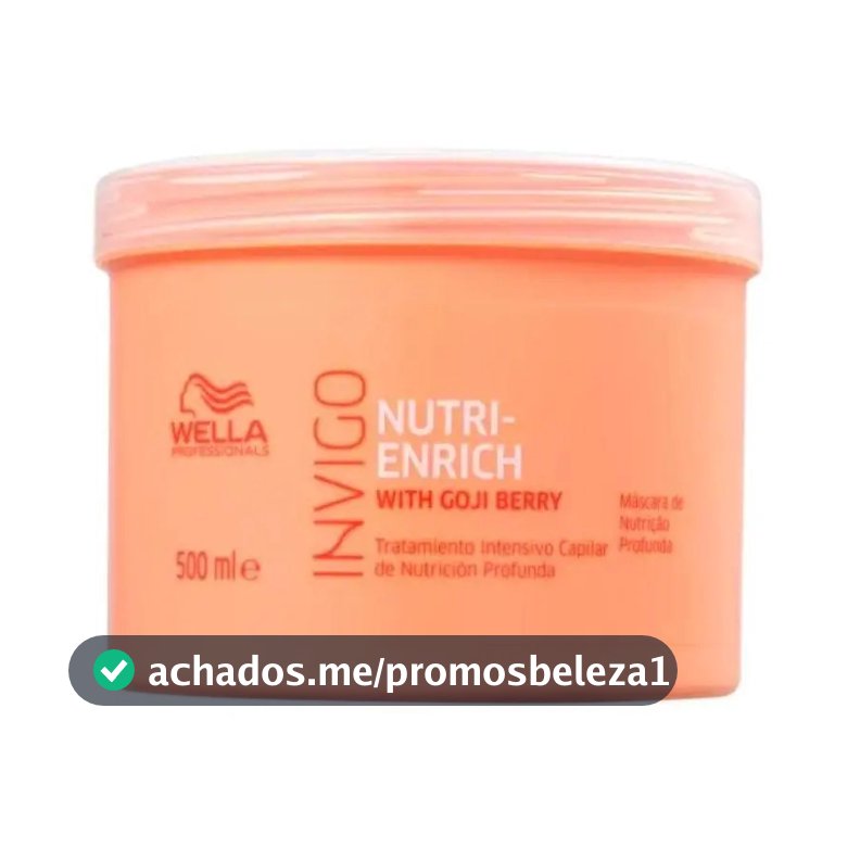 Máscara Invigo Nutri Enrich 500ml Wella Professionals