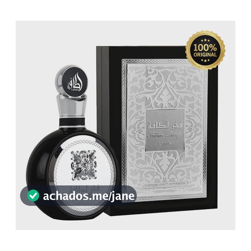 Perfume Árabe Masculino Fakhar Black Eau De Parfum 100 Ml