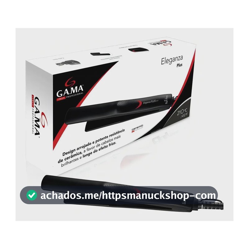 Prancha Chapinha Eleganza Plus 210°c Gama Bivolt