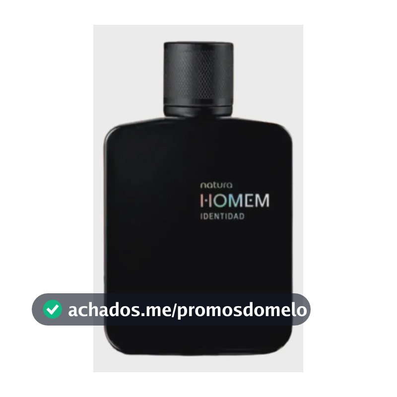 Natura Deo Parfum Homem Identidad Masculino - 100ml