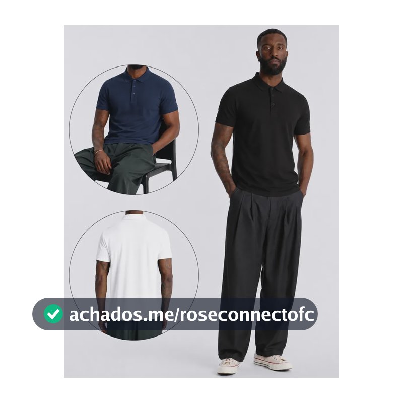 Kit 3 Camisa Masculina Malha Fria Polo Tech Manga Curta Variados M