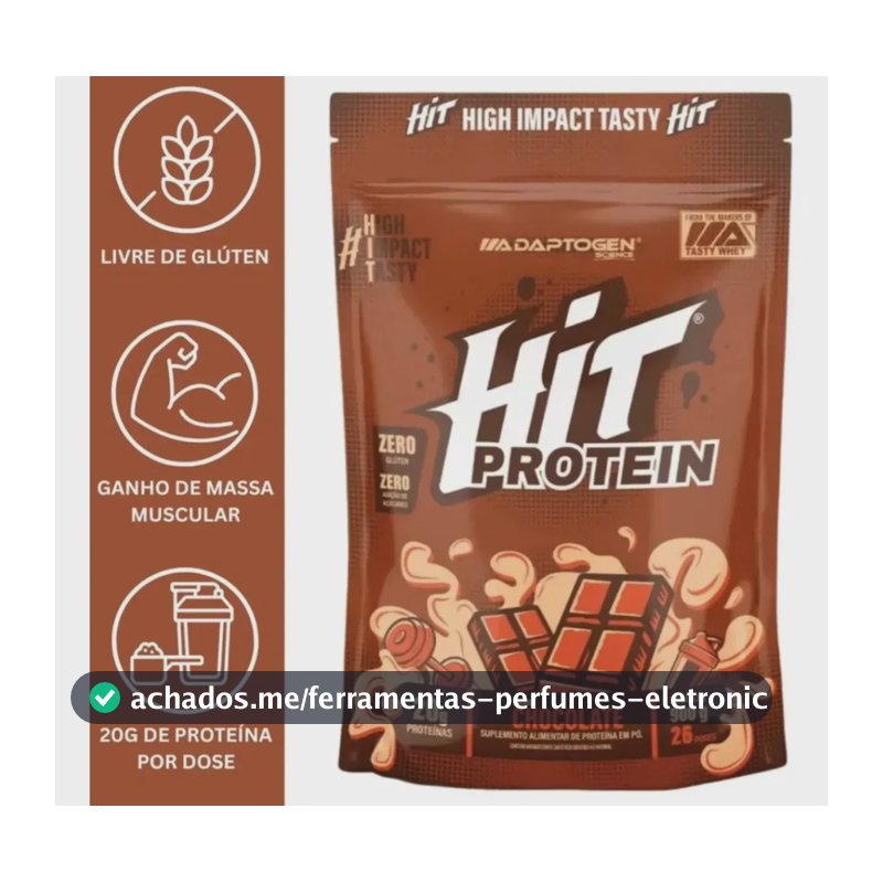 Whey Protein Adaptogen Hit Chocolate proteína