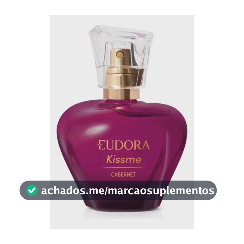 Eudora Kiss Me Cabernet Deo Colônia 50ml Feminino
