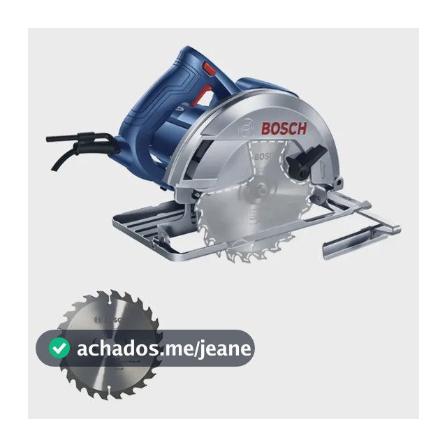 Serra Circular Bosch 1500W GKS 150 + Disco 220V 06016B30E0