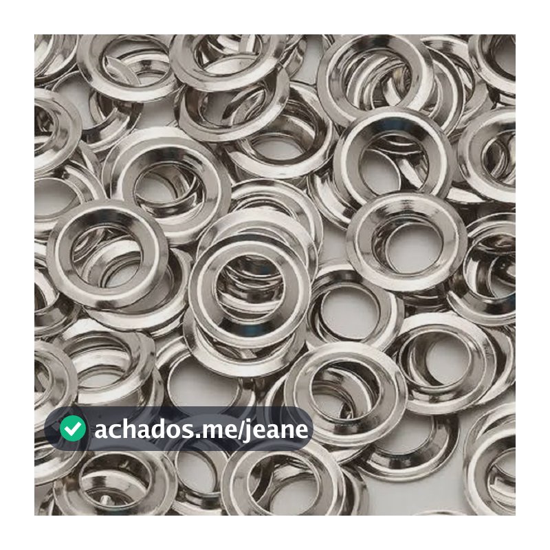 Arruelas Nº54 Aluminio Natural 500 Pçs Alumínio Natural