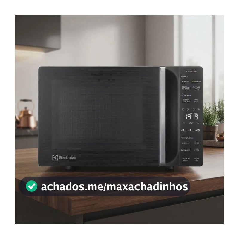 Electrolux micro-ondas Me23p Efficient Preto 23l