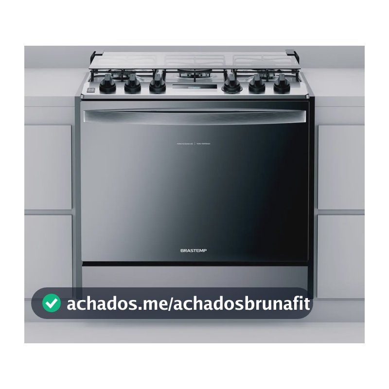 Fogão De Embutir Brastemp 5 Bocas Inox - Bys5pcr