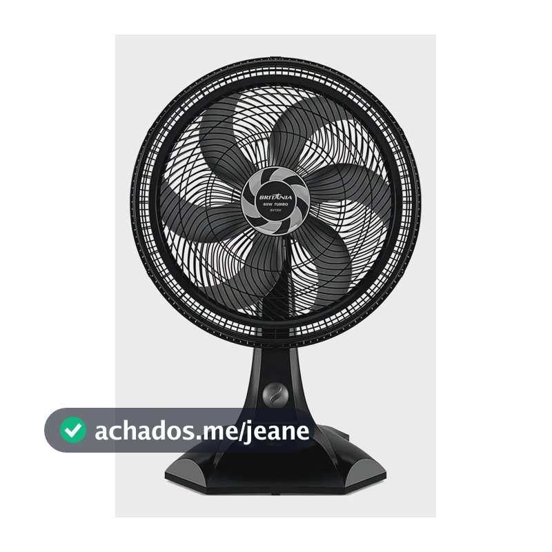 Ventilador De Mesa Britânia Maxx Force 30cm BVT301