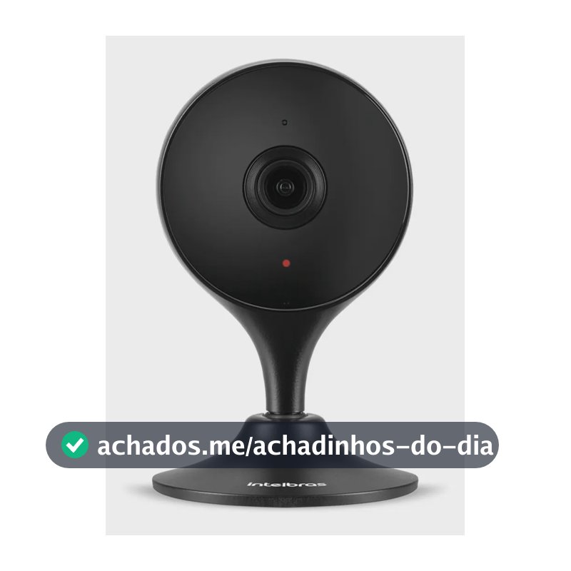 Câmera Inteligente iM3 C Black Intelbras