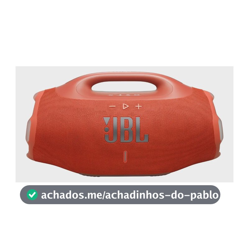 Jbl Boombox 4 Caixa De Som Com Bluetooth Cor Laranja