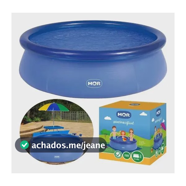 Piscina Splash Fun Redonda Inflável 2400 Litros - Mor