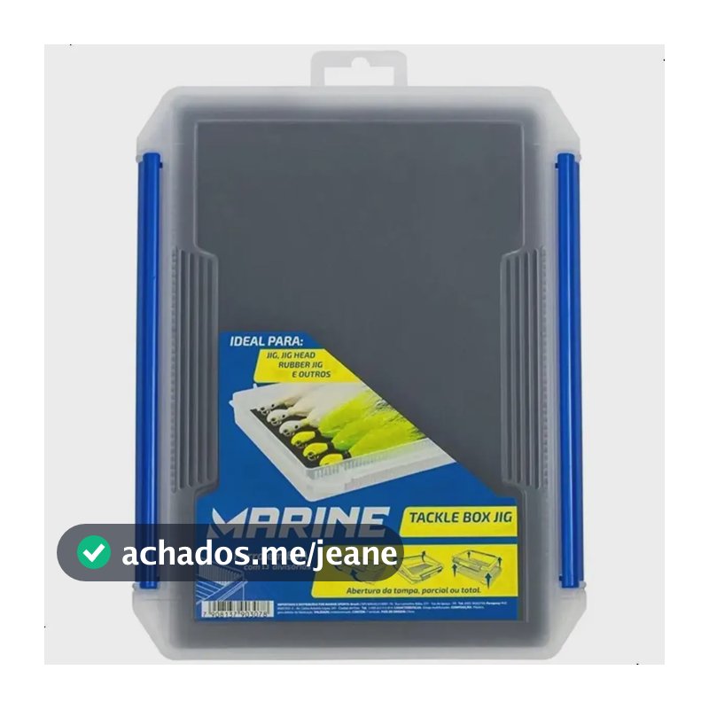 Estojo Marine Sports Tackle Box Jig Mtb205j Para Jigs