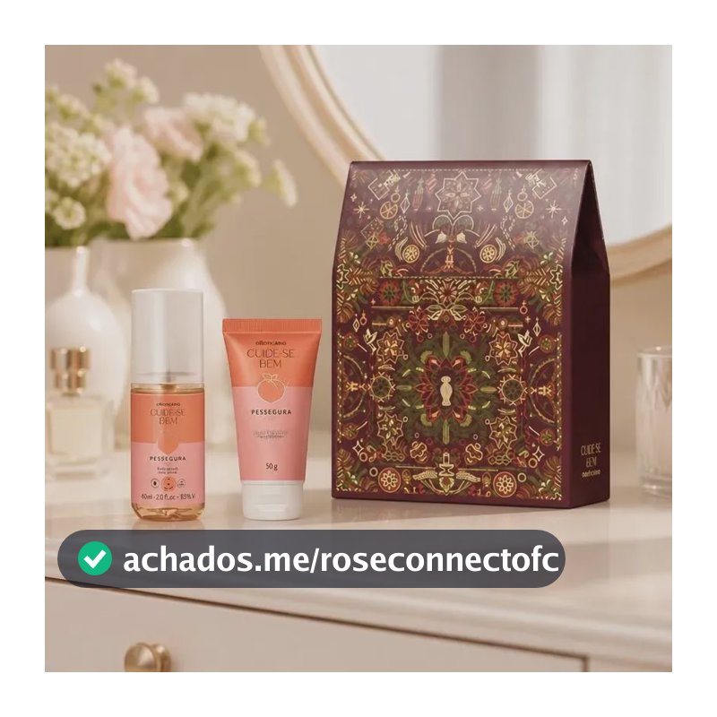 Kit Presente Cuide-se Bem Pessegura (2 Itens) - O Boticário