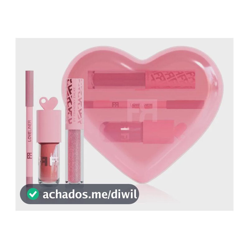 Kit Fran By Franciny Ehlke Kit Love Gloss Lapis Labial 9,7g