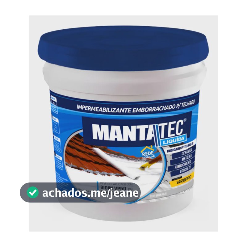 Manta Liquida Impermeabilizante Laje 18kg - Igual Vedapren
