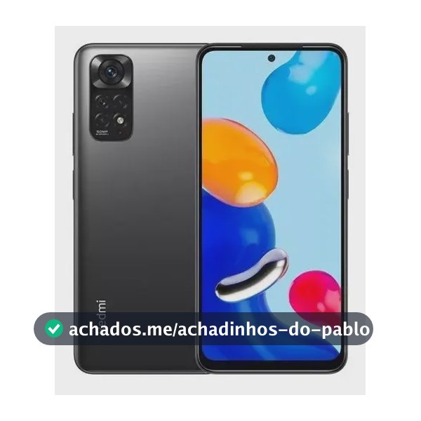 Celulares Xiaomi Redmi Note 11 Dual Sim 128 Gb Cinza