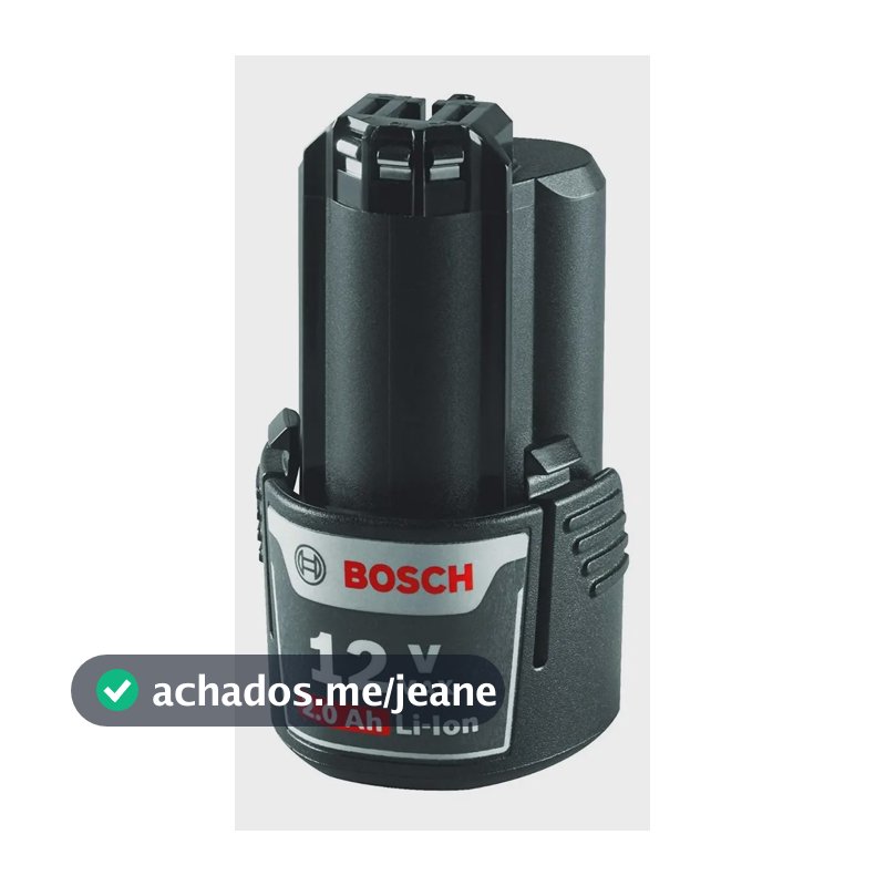 Bateria Bosch 12v 2,0 Ah Bat414 - 6 082 943 6zg Heavy Duty Cor Preto Frequência Não se Aplica