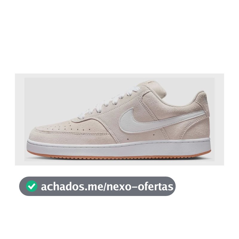 Tênis Nike Court Vision Low Masculino Bege 40 Br