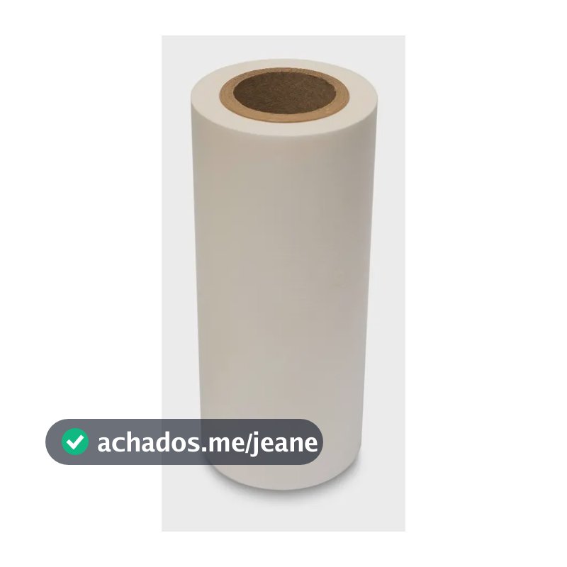 Bobina Pet Pe Brilho 38 Micras 22 Cm X 50 Mt 1ª Linha