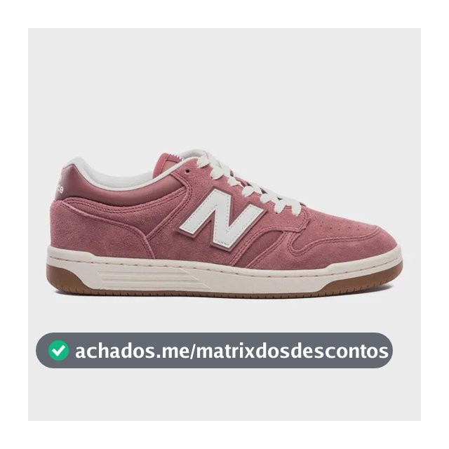 Tênis New Balance Original 480 Low Masculino Urbano Clássico