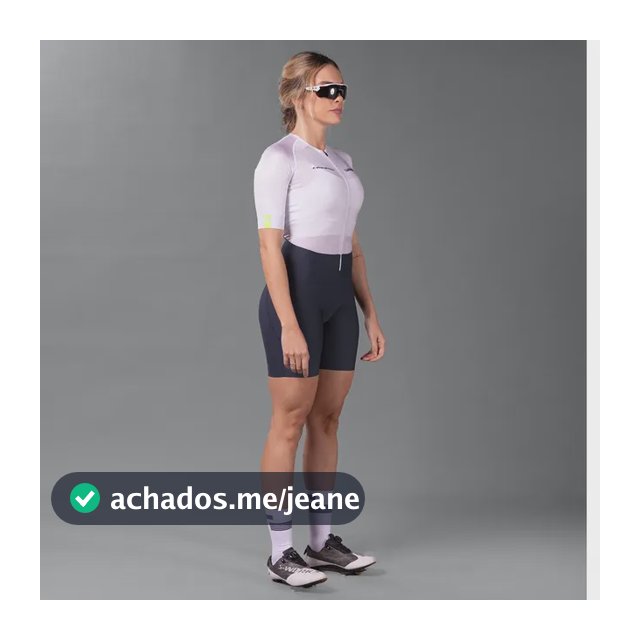 Macaquinho Tri C/ Manga Woom Carbon Phantom Ice Feminino Ii