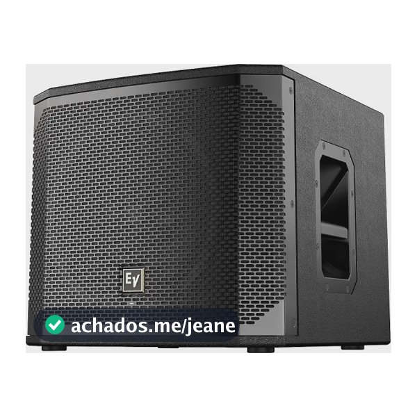 Subwoofer Electrovoice Elx200-12sp - 1200w Cor Preto