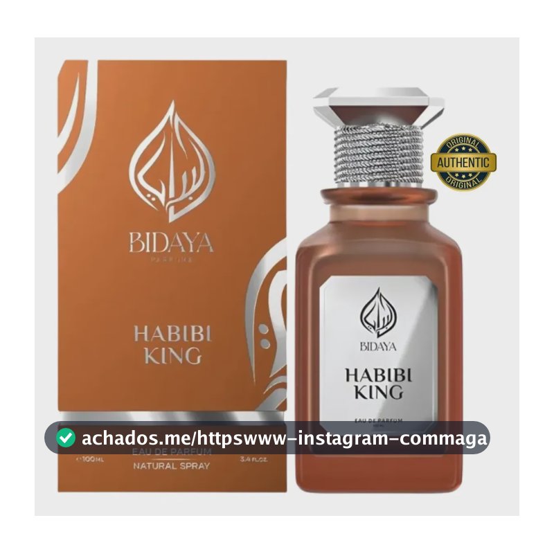 Perfume Árabe Bidaya Habibi King Eau De Parfum 100ml