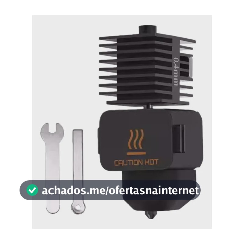 Nozzle Bico Hotend Aço Impressora Endurecido 0,4mm A1 / A1