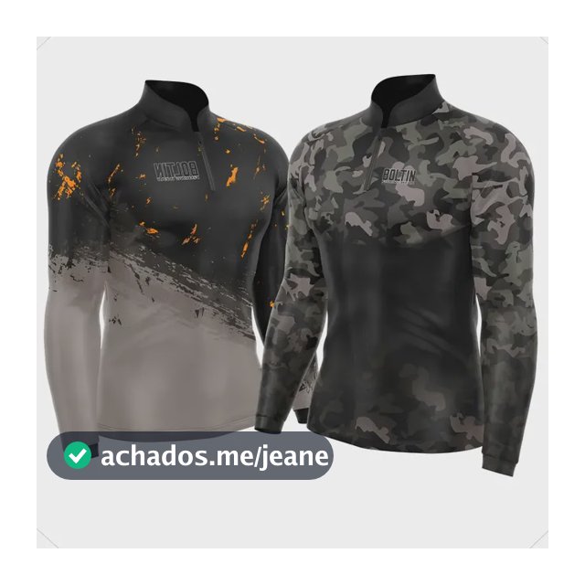 Kit Com 2 Camisa Pesca Proteção Uv50+ Tecido Frio Térmico