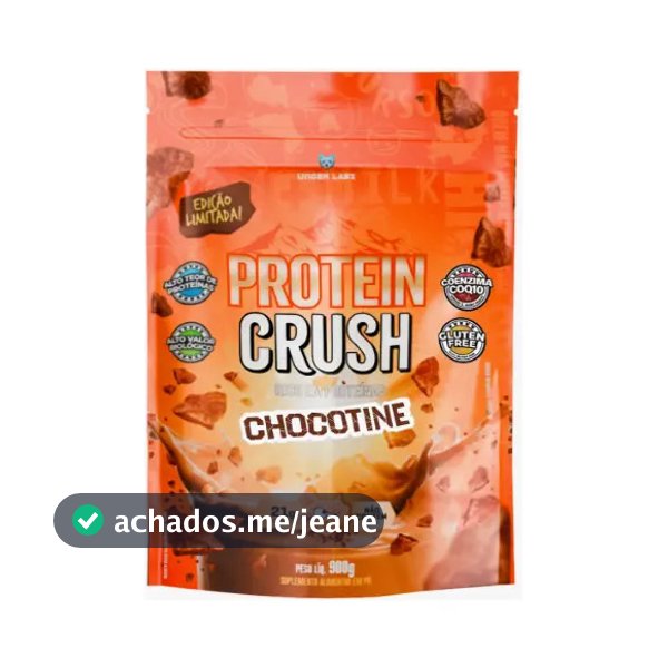 Proteína Under Labz Whey concentrado Crush em pó sabor Chocottine x 900g