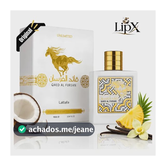 Perfume Árabe Qaed Al Fursan Unlimited Edp 90ml