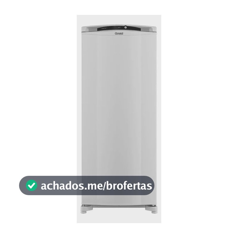 Geladeira Frost Free 297l Consul Com Painel Externo Branca - 110v