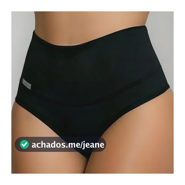 Kit 10 Calcinhas Cintura Alta Cós Duplo Calcinha Confortável