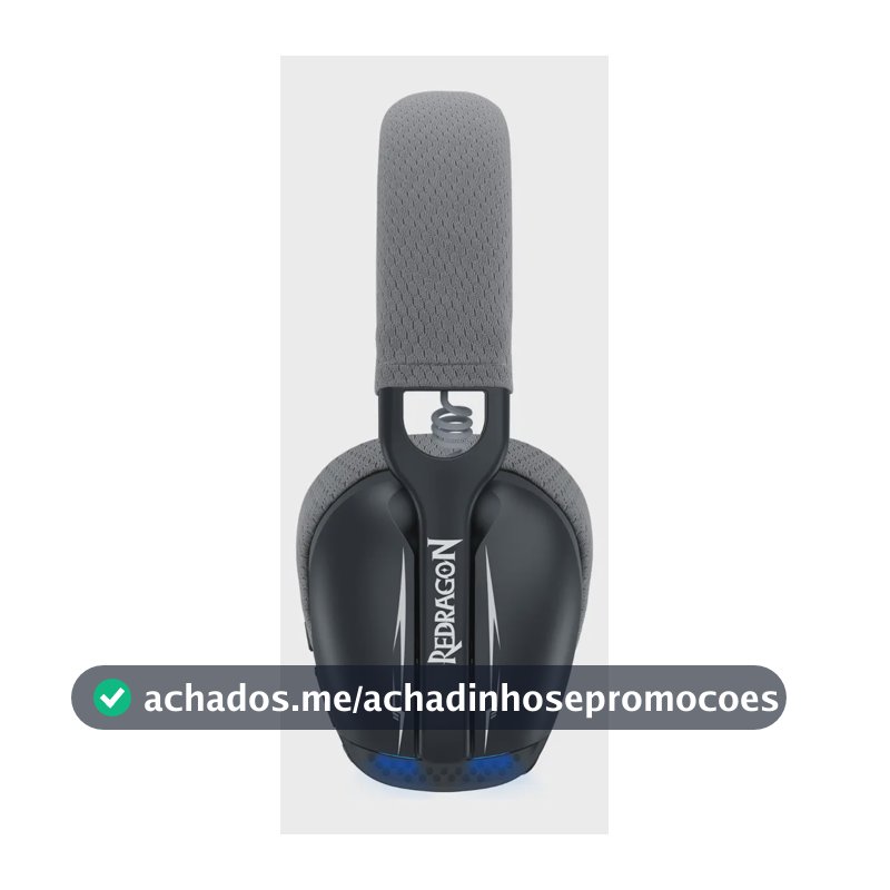 Headset Gamer Redragon Skuld Pro Preto H878bg Preto