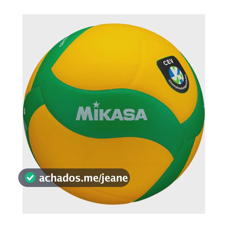 Bola de Vôlei Mikasa V200w Europeu Cor Verde