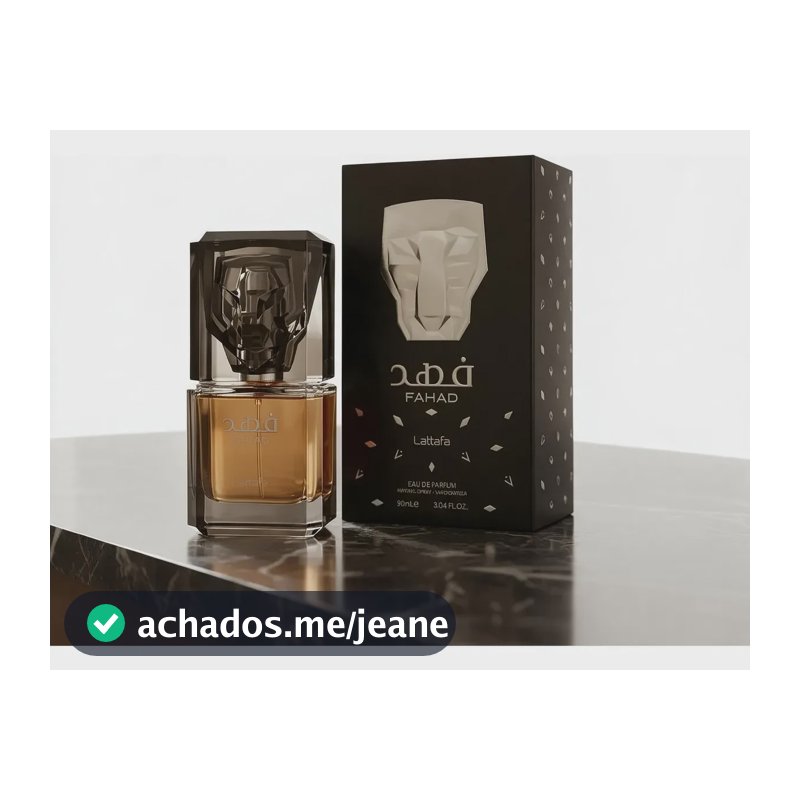 Perfume Lattafa Fahad Edp Masculino 80ml Lançamento Original