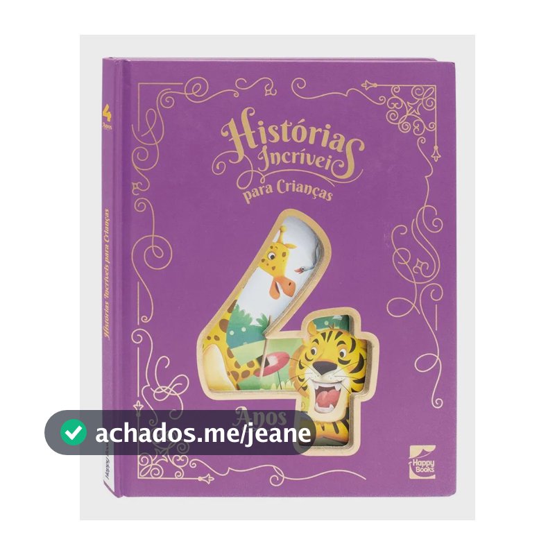 Histórias Incríveis para Crianças: 4 anos - World, Mammoth - HAPPY BOOKS EDITORA LTDA - Capa Dura