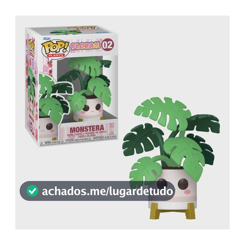 Boneco Funko Pop! Plantas - Monstera