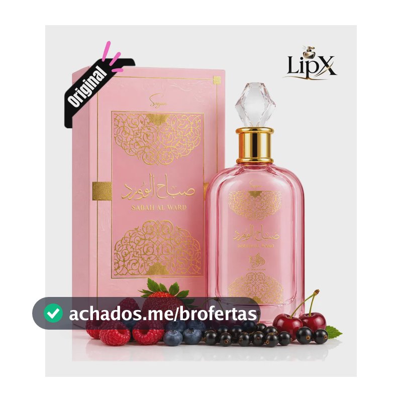 Perfume Árabe Sabah Al ward Sugar Feminino 100ML
