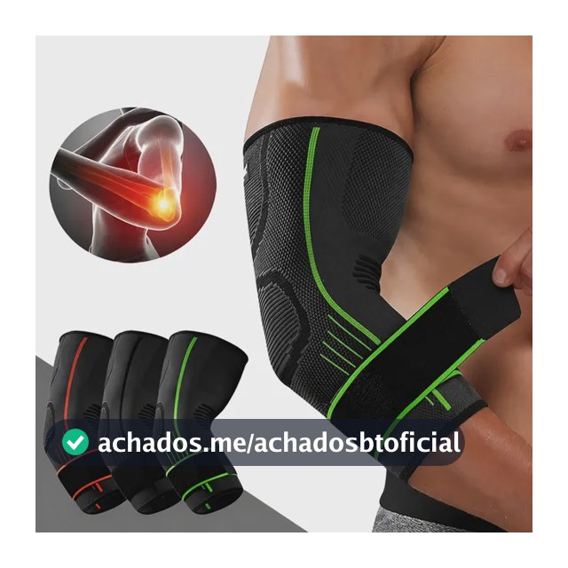 Cotoveleira Ortopédica De Compressão Esporte Academia Fitnes