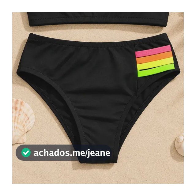 Conjunto Biquini Infantil Juvenil Meninas Proteção Solar Uv