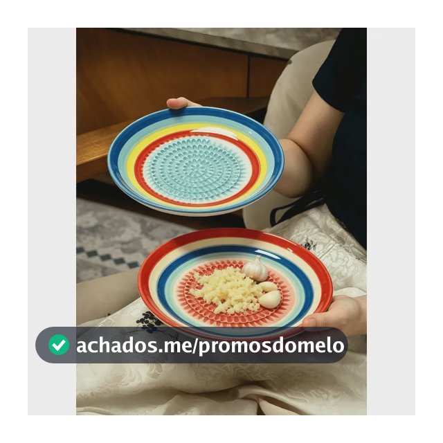 Prato Ralador De Alho Em Cerâmica Multifunção Red