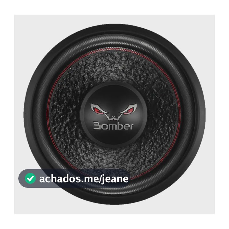 Subwoofer Bomber 15 Polegadas Bicho Papão 400wrms Bobina Dupla 4+4 Ohms