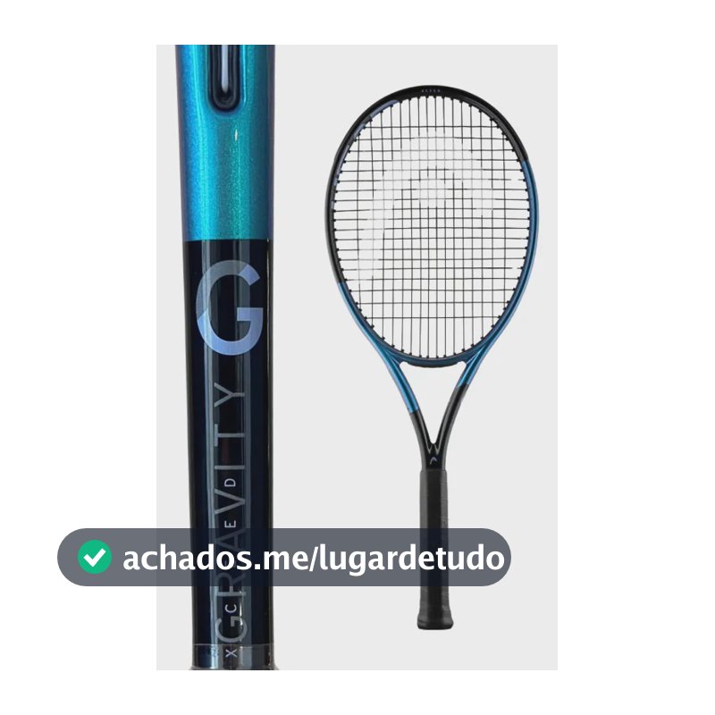 Raquete de Tênis Head IG Gravity Xceed de 295g e Aro 100
