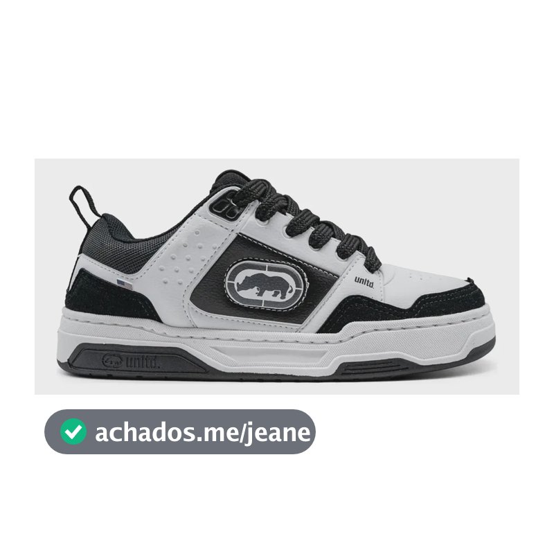 Tênis Ecko Venice Original - Masc/fem - Todas As Cores + Nf Branco/preto 42 Br