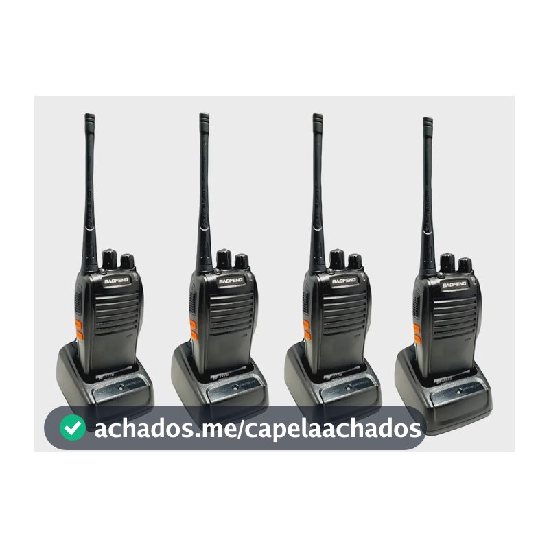 4 Radio Baofeng 777s Comuncador 16 Ch 12km Ht