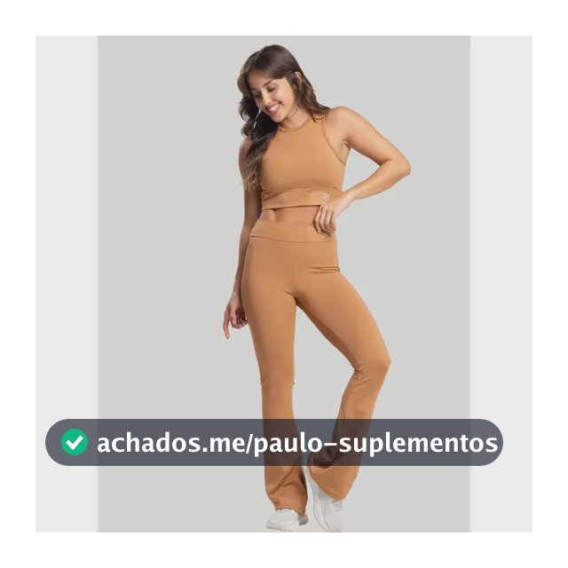 Conjunto Fitness Feminino Calça Flare E Top Regata
