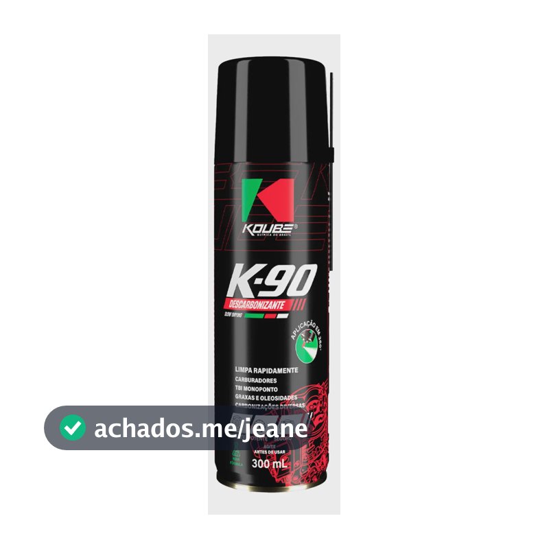 Descarbonizante Tbi E Carburador Koube K90 Koube Preto