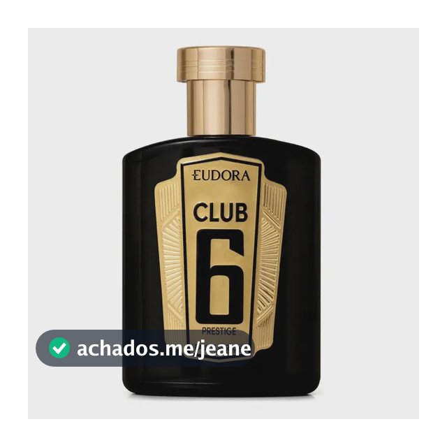 Eudora Club 6 Prestige Eau De Parfum 95ml Masculino